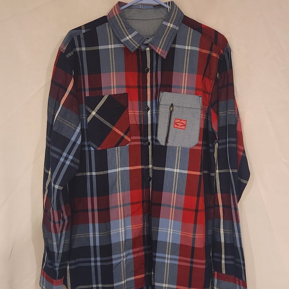 Parish brand button down